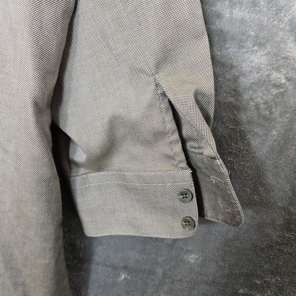 Coldwater Creek Sz 10-12 Pale green blouse 3/4 sleeve Cotton - Picture 7 of 10